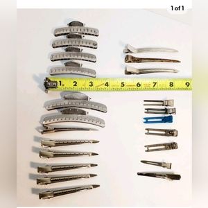 Vintage goody hair clips plus others Lot of 22 Pieces (Pre-owned)